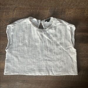 Wildfox White Sleeveless Top